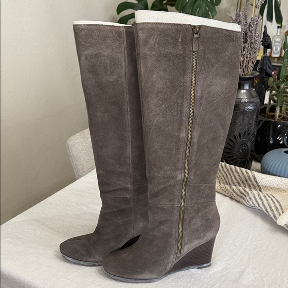 Franco Sarto Taupe Boots - Picture 1 of 5